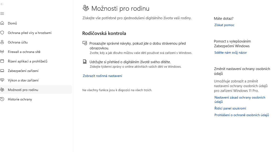 Jak Nastavit Rodi Ovskou Kontrolu Ve Windows Wintip Cz