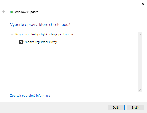 Jak vyřešit chybu při aktualizaci Windows