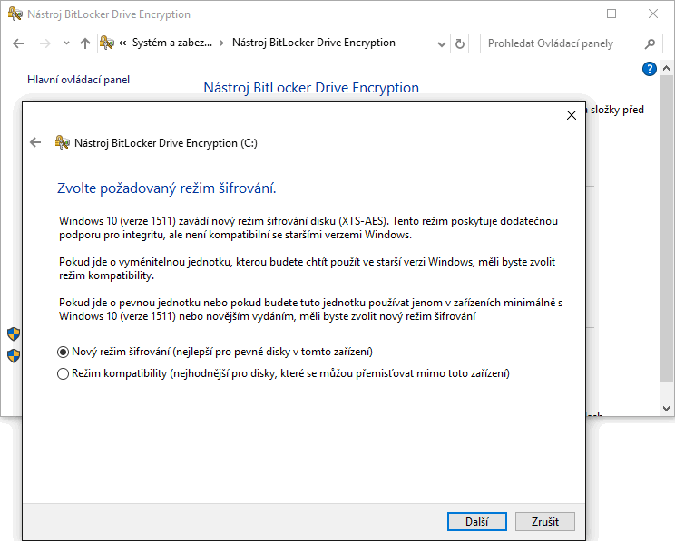 Jak nastavit nástroj BitLocker Drive Encryption ve Windows 10