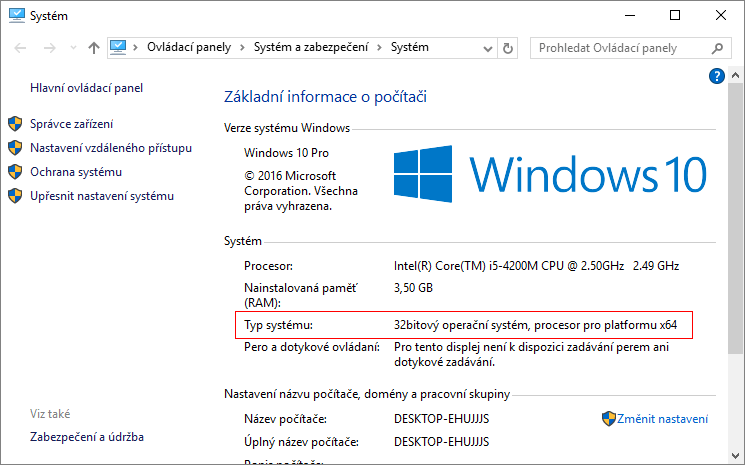 32 bit windows 7 inovovat na 64 bit windows 10