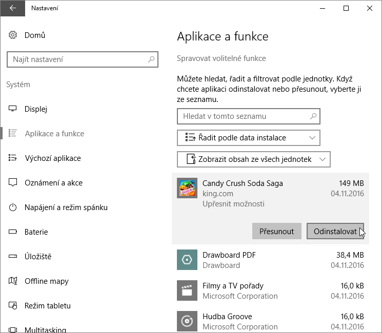 Jak vypnout automatickou instalaci aplikací z Windows Store