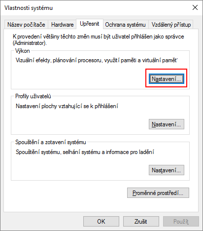 Jak zakázat animace ve Windows 10