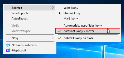Jak upravit mezery mezi ikonami na ploše ve Windows 10, Windows 8.1 a Windows 8